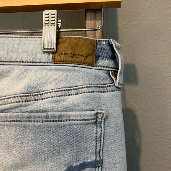 American 🇺🇸 Eagle Outfitters Light wash high-rise jeggins size 6 Jeans 👖 - Picture 9 of 11